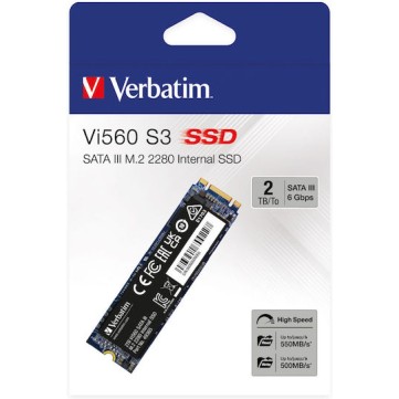 Verbatim Vi560 S3 SSD 2TB M.2 SATA III 49365