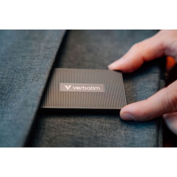 Verbatim Metal Mini USB-C Εξωτερικός SSD 1.0TB M.2 Μαύρο