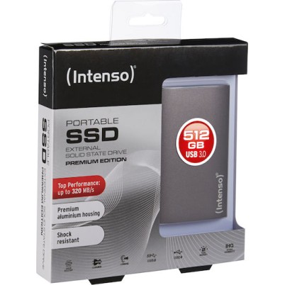 Intenso Premium Edition USB 3.2 Εξωτερικός SSD 500GB 1.8