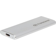 Transcend ESD240C USB 3.1 / USB-C Εξωτερικός SSD 120GB M.2 Ασημί