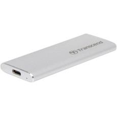 Transcend ESD240C USB 3.1 Εξωτερικός SSD 240GB M.2 Ασημί