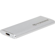 Transcend ESD240C USB 3.1 / USB-C Εξωτερικός SSD 480GB M.2 Ασημί