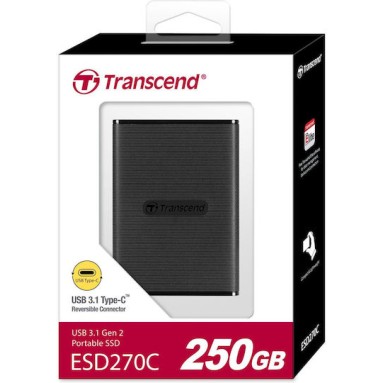 Transcend ESD270C USB 3.1 / USB-C Εξωτερικός SSD 250GB 2.5