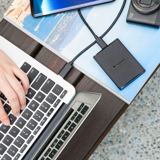 Transcend ESD270C USB 3.1 / USB-C Εξωτερικός SSD 250GB 2.5