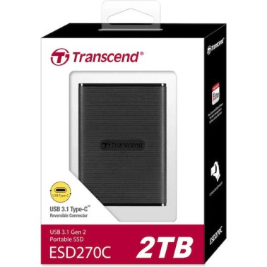 Transcend ESD270C USB 3.1 / USB-C Εξωτερικός SSD 2TB 2.5
