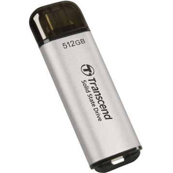 Transcend Esd300s 512GB USB 3.2 SSD Stick με σύνδεση USB-C Γκρι
