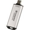 Transcend Esd300s 512GB USB 3.2 SSD Stick με σύνδεση USB-C Γκρι