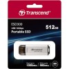 Transcend Esd300s 512GB USB 3.2 SSD Stick με σύνδεση USB-C Γκρι