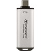 Transcend Esd300s 2TB USB 3.2 SSD Stick με σύνδεση USB-C Γκρι