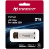 Transcend Esd300s 2TB USB 3.2 SSD Stick με σύνδεση USB-C Γκρι