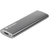 Verbatim Vx500 USB 3.1 / USB-C / USB 3.0 / USB 3.2 Εξωτερικός SSD 1TB M.2 Ασημί