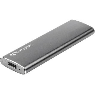 Verbatim Vx500 USB 3.1 / USB-C / USB 3.0 / USB 3.2 Εξωτερικός SSD 1TB M.2 Ασημί