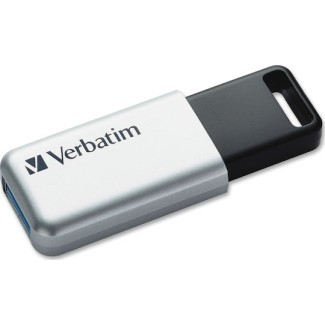 Verbatim Secure Pro 16GB USB 3.0 Stick Ασημί