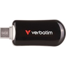 Verbatim 64GB USB 3.2 Stick με σύνδεση USB-C Μαύρο