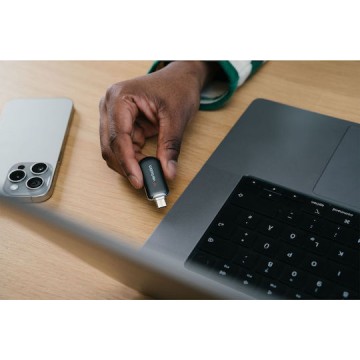 Verbatim 64GB USB 3.2 Stick με σύνδεση USB-C Μαύρο