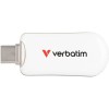 Verbatim 64GB USB 2.0 Stick με σύνδεση USB-C Λευκό