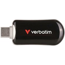 Verbatim 128GB USB 3.2 Stick με σύνδεση USB-C Μαύρο