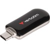 Verbatim 128GB USB 3.2 Stick με σύνδεση USB-C Μαύρο