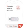 Verbatim 128GB USB 2.0 Stick με σύνδεση USB-C Λευκό