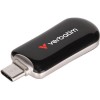 Verbatim 512GB USB 2.0 Stick με σύνδεση USB-C Μαύρο