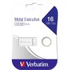 Verbatim Metal Executive 16GB USB 2.0 Stick Ασημί