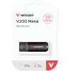 Verbatim V200 128GB USB 3.2 Stick Μαύρο