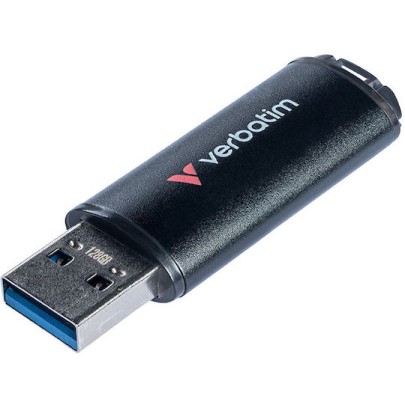 Verbatim V200 128GB USB 3.2 Stick Μαύρο