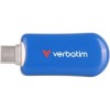 Verbatim 128GB USB 2.0 Stick με σύνδεση USB-C Μπλε