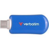 Verbatim 128GB USB 2.0 Stick με σύνδεση USB-C Μπλε