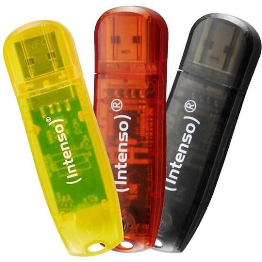 Intenso Rainbow Line 8GB USB 2.0 Stick Πολύχρωμο