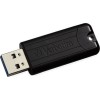 Verbatim PinStripe 32GB USB 3.0 Stick Μαύρο