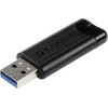 Verbatim PinStripe 32GB USB 3.0 Stick Μαύρο