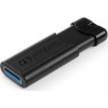 Verbatim PinStripe 32GB USB 3.0 Stick Μαύρο