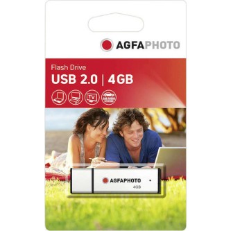 AgfaPhoto 4GB USB 2.0 Stick Ασημί