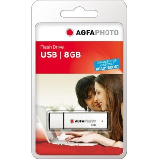 AgfaPhoto 8GB USB 2.0 Stick Ασημί