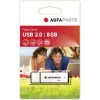 AgfaPhoto 8GB USB 2.0 Stick Ασημί