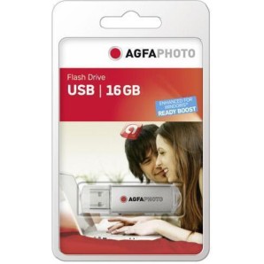 AgfaPhoto 16GB USB 2.0 Stick Ασημί