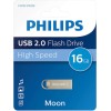 Philips Moon 16GB USB 2.0 Stick Ασημί