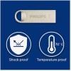 Philips Moon 16GB USB 2.0 Stick Ασημί