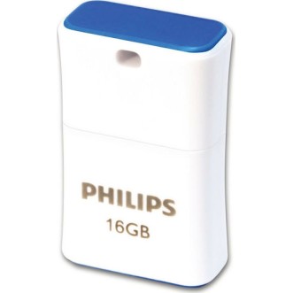Philips Pico 16GB USB 2.0 Stick Λευκό
