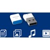 Philips Pico 16GB USB 2.0 Stick Λευκό