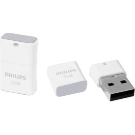 Philips Pico 32GB USB 2.0 Stick Γκρι