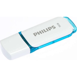 Philips Snow 16GB USB 2.0 Stick Μπλε