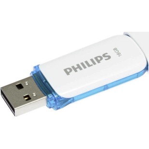 Philips Snow 16GB USB 2.0 Stick Μπλε