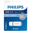 Philips Snow 32GB USB 2.0 Stick Λευκό