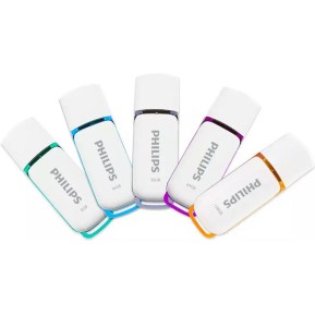 Philips Snow 32GB USB 2.0 Stick Γκρι