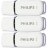 Philips Snow Edition 32GB USB 2.0 Stick 3τμχ Λευκό