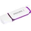 Philips Snow 64GB USB 2.0 Stick Μωβ