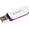Philips Snow 64GB USB 2.0 Stick Μωβ
