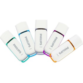 Philips Snow 64GB USB 2.0 Stick Μωβ
